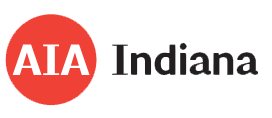 About Us AIA Indiana Logo Transp BG